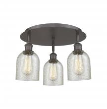 Innovations Lighting 516-3C-OB-G259 - Caledonia - 3 Light - 17 inch - Oil Rubbed Bronze - Flush Mount