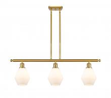 Innovations Lighting 516-3I-SG-G651-6 - Cindyrella - 3 Light - 36 inch - Satin Gold - Cord hung - Island Light