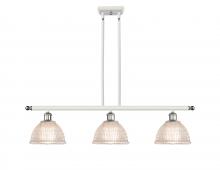 Innovations Lighting 516-3I-WPC-G422 - Arietta - 3 Light - 36 inch - White Polished Chrome - Cord hung - Island Light