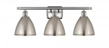 Innovations Lighting 516-3W-SN-MBD-75-SN - Bristol - 3 Light - 28 inch - Brushed Satin Nickel - Bath Vanity Light