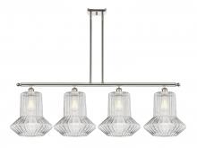 Innovations Lighting 516-4I-PN-G212 - Springwater - 4 Light - 50 inch - Polished Nickel - Cord hung - Island Light