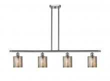 Innovations Lighting 516-4I-SN-G116 - Cobbleskill - 4 Light - 48 inch - Brushed Satin Nickel - Cord hung - Island Light