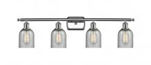 Innovations Lighting 516-4W-PC-G257 - Caledonia - 4 Light - 35 inch - Polished Chrome - Bath Vanity Light