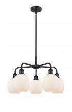 Innovations Lighting 516-5CR-BK-G101 - Belfast - 5 Light - 24 inch - Matte Black - Chandelier