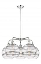 Innovations Lighting 516-5CR-PC-G556-10CL - Rochester - 5 Light - 28 inch - Polished Chrome - Chandelier