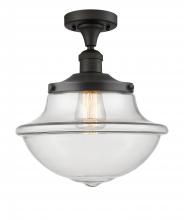 Innovations Lighting 517-1CH-OB-G542 - Oxford - 1 Light - 12 inch - Oil Rubbed Bronze - Semi-Flush Mount