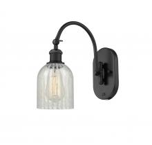 Innovations Lighting 518-1W-BK-G2511 - Caledonia - 1 Light - 5 inch - Matte Black - Sconce