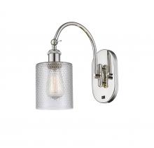 Innovations Lighting 518-1W-PN-G112 - Cobbleskill - 1 Light - 5 inch - Polished Nickel - Sconce