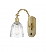 Innovations Lighting 518-1W-SG-G442 - Brookfield - 1 Light - 6 inch - Satin Gold - Sconce