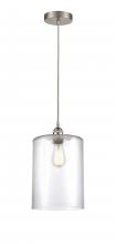 Innovations Lighting 616-1P-SN-G112-L - Cobbleskill - 1 Light - 9 inch - Brushed Satin Nickel - Cord hung - Mini Pendant