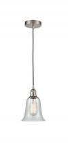 Innovations Lighting 616-1P-SN-G2812 - Hanover - 1 Light - 6 inch - Brushed Satin Nickel - Cord hung - Mini Pendant