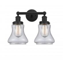 Innovations Lighting 616-2W-BK-G194 - Bellmont - 2 Light - 15 inch - Matte Black - Bath Vanity Light