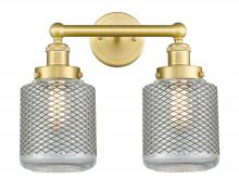 Innovations Lighting 616-2W-SG-G262 - Stanton - 2 Light - 15 inch - Satin Gold - Bath Vanity Light