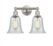 Innovations Lighting 616-2W-SN-G2812 - Hanover - 2 Light - 15 inch - Brushed Satin Nickel - Bath Vanity Light