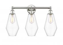 Innovations Lighting 616-3W-PN-G652-7 - Cindyrella - 3 Light - 25 inch - Polished Nickel - Bath Vanity Light