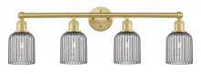 Innovations Lighting 616-4W-SG-G559-5SM - Bridal Veil - 4 Light - 32 inch - Satin Gold - Bath Vanity Light