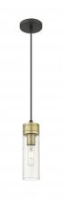 Innovations Lighting 617-1P-BAB-G617-8SDY - Boreas - 1 Light - 3 inch - Black Antique Brass - Cord Hung - Mini Pendant