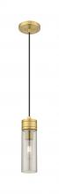 Innovations Lighting 617-1P-BB-G617-8SM - Boreas - 1 Light - 3 inch - Brushed Brass - Cord Hung - Mini Pendant