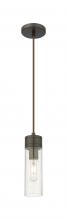 Innovations Lighting 617-1P-OB-G617-8SDY - Boreas - 1 Light - 3 inch - Oil Rubbed Bronze - Cord Hung - Mini Pendant