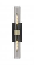 Innovations Lighting 617-2W-BAB-G617-11SM - Boreas - 2 Light - 24 inch - Black Antique Brass - Bath Vanity Light