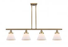 Innovations Lighting 916-4I-BB-G41 - Cone - 4 Light - 48 inch - Brushed Brass - Stem Hung - Island Light