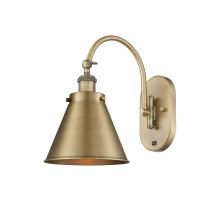 Innovations Lighting 918-1W-BB-M13-BB - Appalachian - 1 Light - 8 inch - Brushed Brass - Sconce