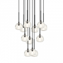 Matteo Lighting C61442MB - ROSA Chandelier