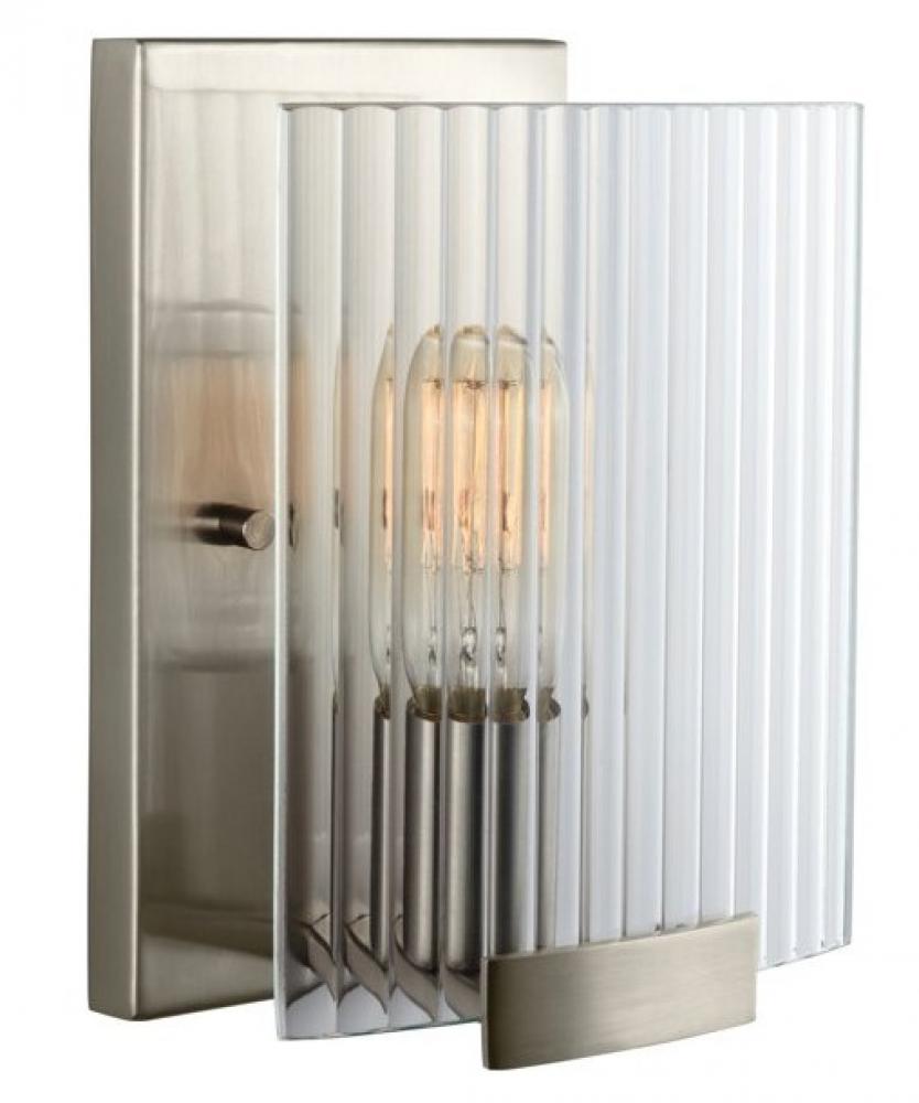 Storey 1-Light Brushed Nickel Sconce