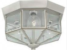 Generation Lighting 7661-962 - Grandover 3Lt Outdoor Flush Mount - Brushed Nickel