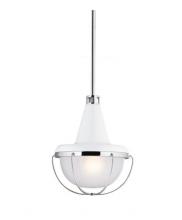 Generation Lighting P1306HGW/PN - Livingston 1Lt Pendant