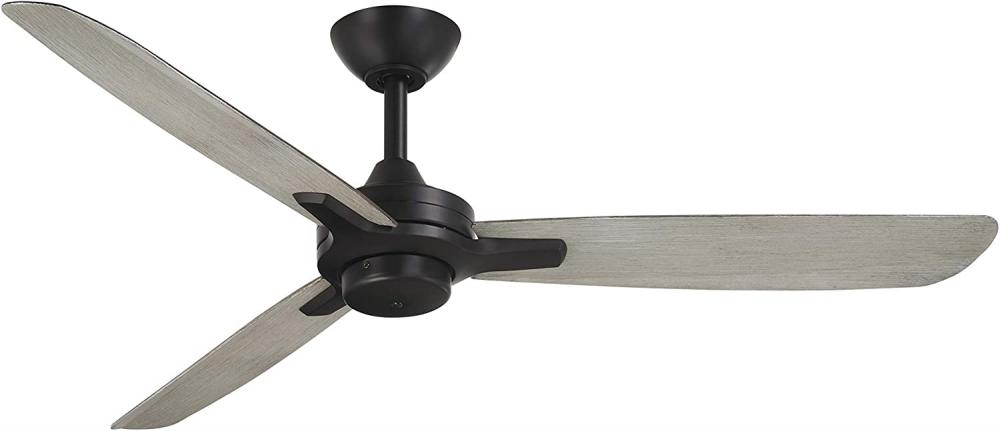 Rudolph 52" Ceiling Fan Coal & Savannah Grey