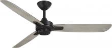 Minka-Aire F727-CL/SVG - Rudolph 52" Ceiling Fan Coal & Savannah Grey