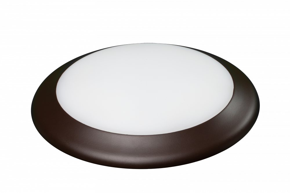 Quick Disc - 4" DARK BRONZE ROUND, 120V, 3000K, 9W, 650LM