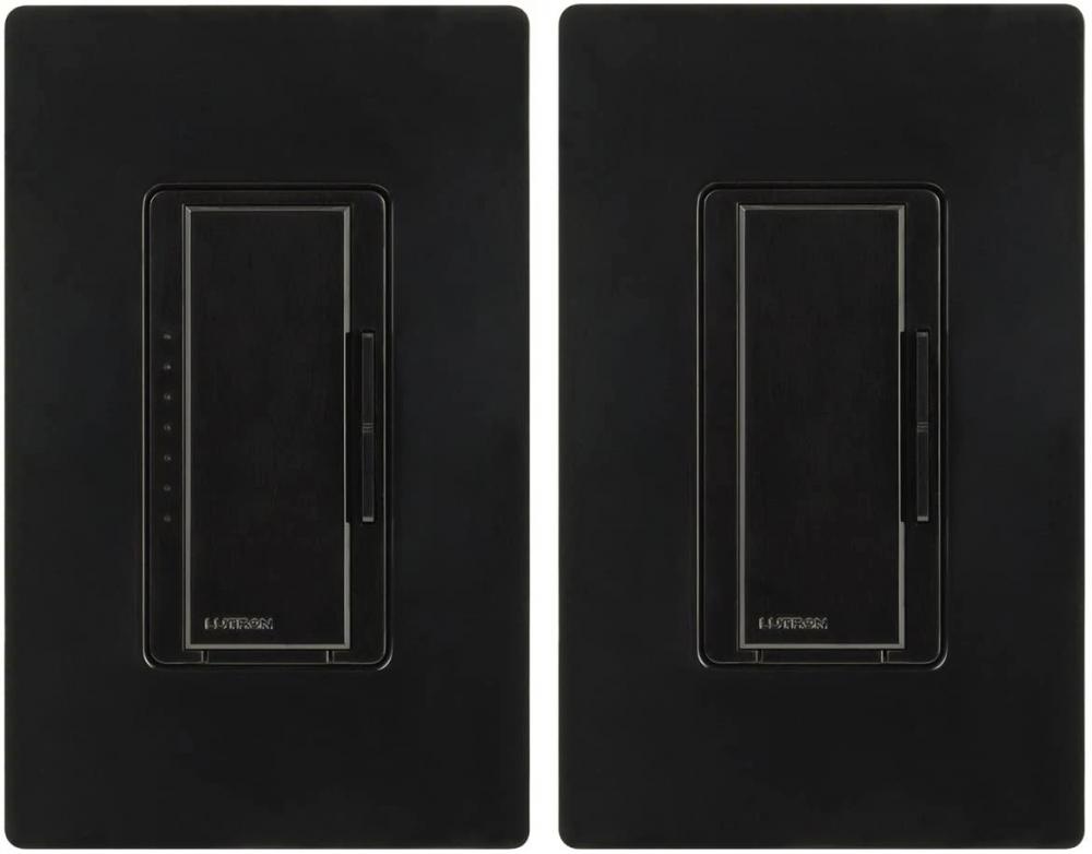 MAESTRO LED+ REMOTE KIT BLACK WALLPLATE