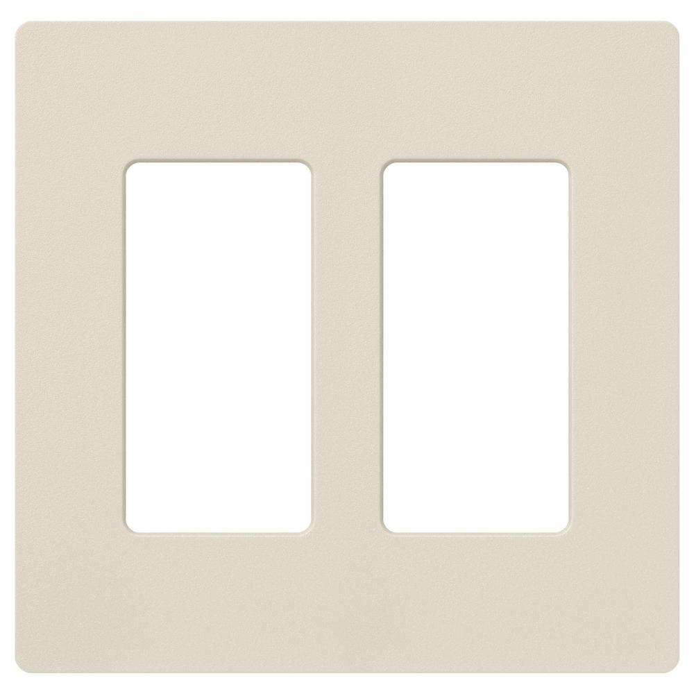 SATIN WALLPLATE 2G PM