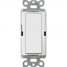 Lutron Electronics CA-4PSNL-WH - CLARO 120VAC/600W 4W SWITCH WH