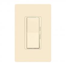 Lutron Electronics DVWCL-153PH-LA - DIVA W/ FP CFL 3WAY LO LIGHT ALMOND