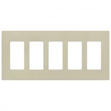 Lutron Electronics SC-5-CY - SATIN WALLPLATE 5G CY