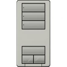 Lutron Electronics RRD-HN3S-PD - CL RA2 HYBRID 3S WALL PALLADIUM