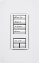 Lutron Electronics RRD-HN4S-GR - CL RA2 HYBRID 4S WALL GRAY