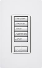 Lutron Electronics RRD-HN5BRL-SW - CL RA2 5BRL HYB ST KEYPAD SNOW