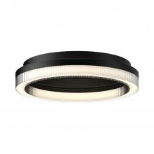 Kuzco Lighting Inc FM45316-BK-3CCT-UNV - Calix 16-in Black LED Flush Mount