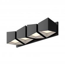 Kuzco Lighting Inc VL31224-BK/WH - Cubix 24-in Black/White LED Vanity