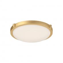 Kuzco Lighting Inc 501112BG-LED - Floyd 13-in Brushed Gold LED Flush Mount