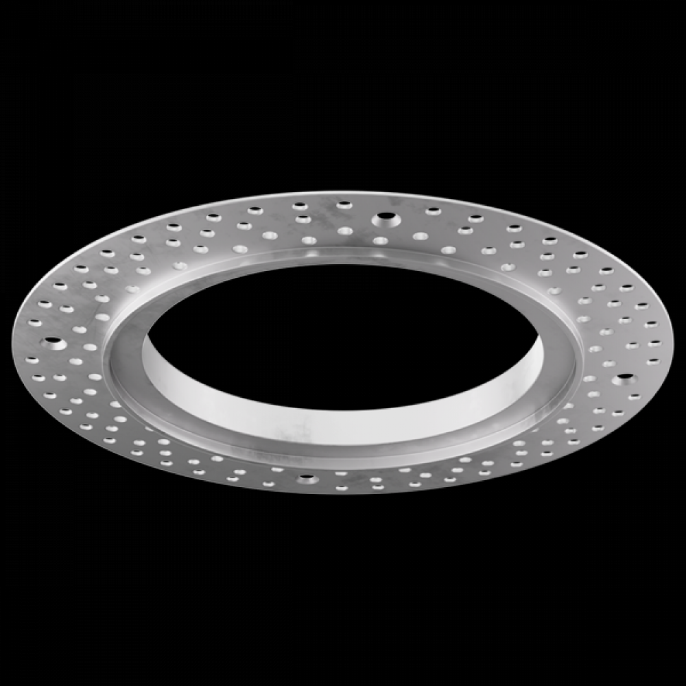 4" Round Flush Mount Trim Adapter