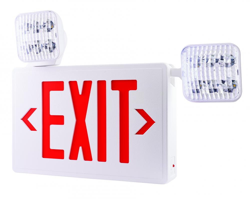 DISCON LED COMBO EXIT & EMERGENCY RED