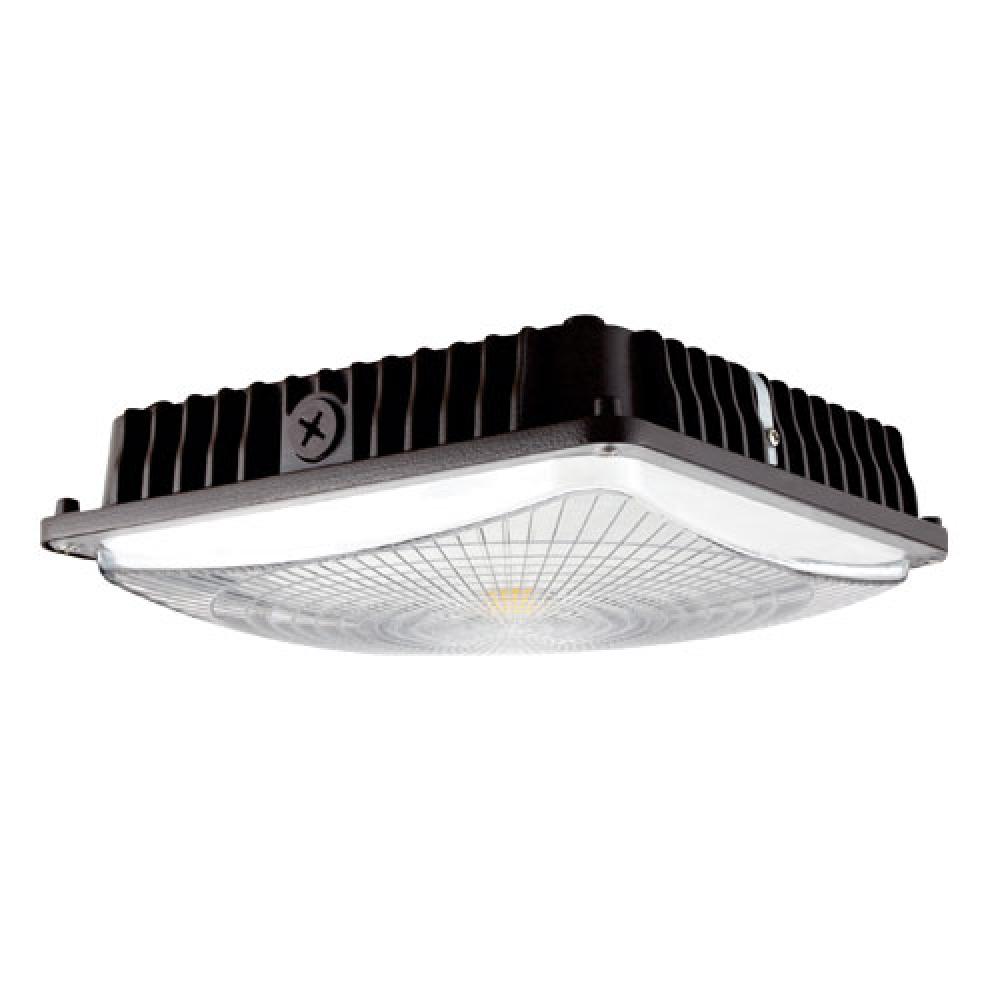 DISCON 10"  LED SQR CNPY 3800LM DIM 50K