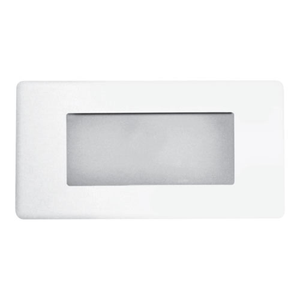 Incandescent Step Light with Frosted Glass Lens