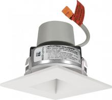 Elco Lighting E415R0835BB - 4" LED Module & Driver with Square on Square Baffle Trim