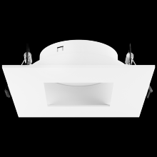 Elco Lighting EKCL3327W - Pex 3" Square Adjustable Pinhole